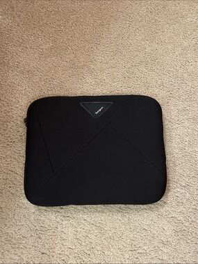 Targus Black Neoprene Tablet Sleeve with Triangular Logo
